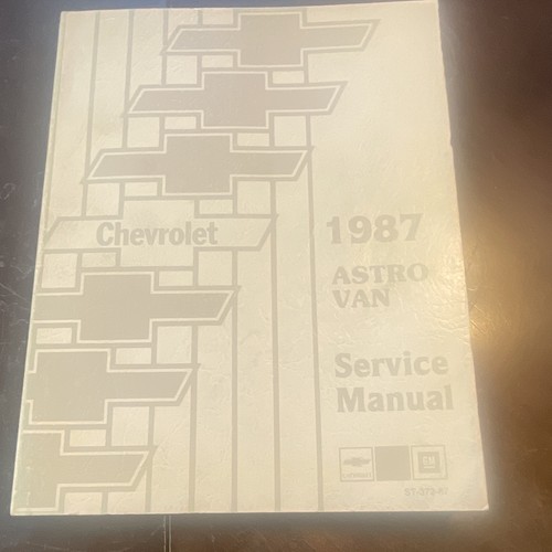 Factory service manual - service, 1987