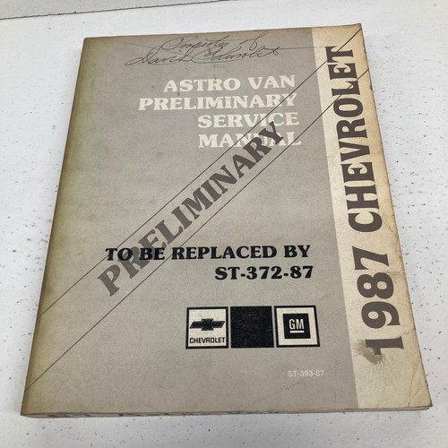 Chevrolet astro van service - chevrolet,